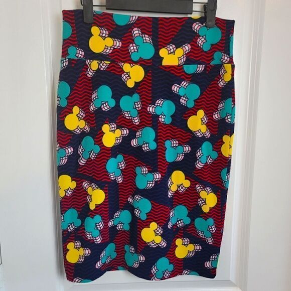 LULAROE Mickey Mouse Skirt - Picture 1 of 6
